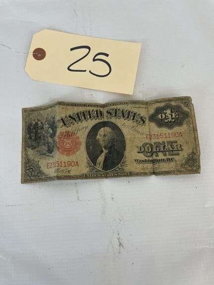 1917 United States One Dollar Bill