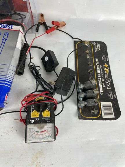 Automotive Battery Cables, Terminal Connectors, and Testers