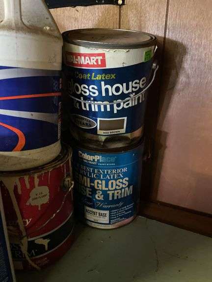 Variety of Paints and Stains