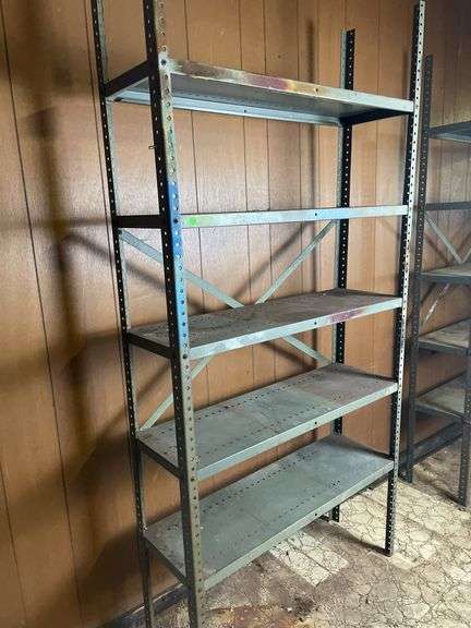 Metal Storage Shelf with 5 Shelves