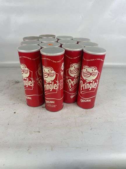 Lot of 13 Empty Pringles Cans
