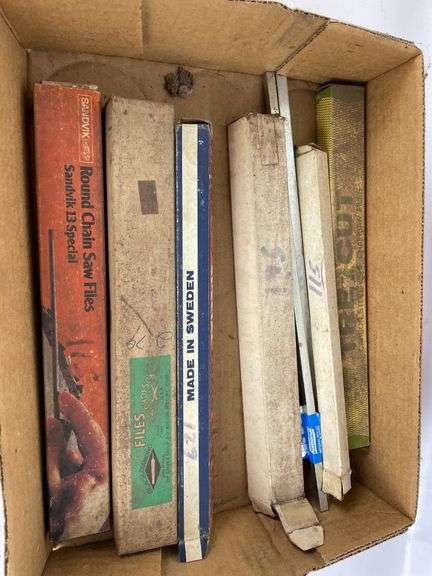 Assortment of Chainsaw Files