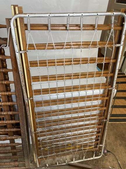 Jenny Lind Style Baby Bed and Additional Wooden Baby Bed Frame