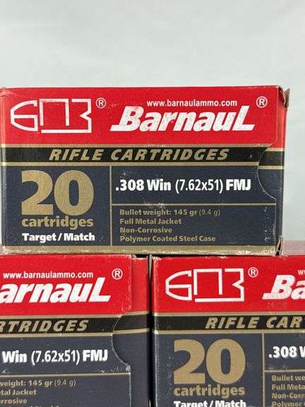 Barnaul 308 Win ammunition