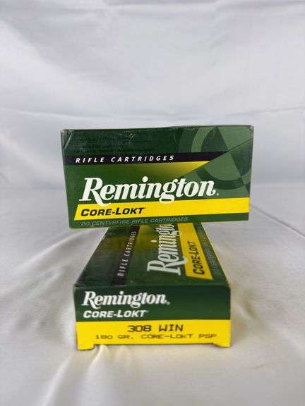 2- 308 WIN Remington core lokt