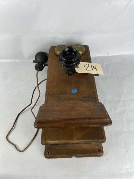 Western Electric Co 317B Hand Crank Wall Mount Telephone