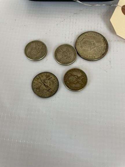 US Silver Coins with Display Box