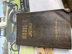 Model T Ford Memorabilia Lot: Magazines, Books, Rulers, Cast Iron Figure