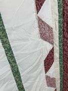 Handmade Star Pattern Quilt - 86x82 inches