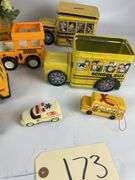 Lot of 8 School Bus Themed Collectibles