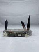 Case XX 25573 Black Sycamore Wood Stockman Pocket Knife