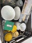 Glassware Lot: Arlington Punch Bowl Set, Marble Rolling Pin, Mug Tree Set and More