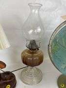 Table Lamps and World Globe