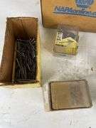 Box and Jars of Assorted Screws