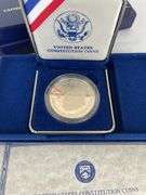 1987 U.S. Constitution Silver Dollar Coin