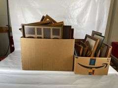 Boxes of Assorted Picture Frames