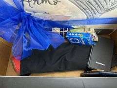 Household Assortment: Ironing Board, Dog Gate, Picture Frames & More