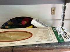Garage Shelf with Assorted Items