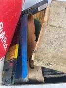 Box Lot of Assorted Sandpaper