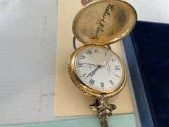 Arnex Richard M. Mears & Co Pocket Watch with Train Design