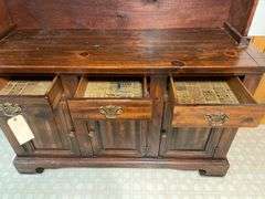 Wood Hutch - 54"x72"x18"