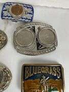 Box of 6 Belt Buckles: Bluegrass & Coin Buckles