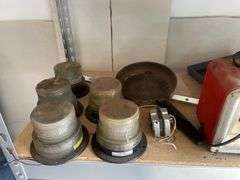 Garage Shelf with Assorted Items