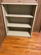 Two Metal Shelving Units