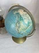 Table Lamps and World Globe
