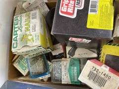 Lot of Assorted Fasteners - Nails, Screws, and More