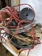 Lot of Miscellaneous Rolls of Wire