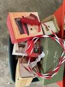 Christmas Holiday Decor Lot: Ornaments, Tree, Decor
