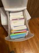 Holiday Card Collection with Drawer Organizers