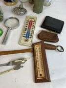 Collection of Advertising Tins, Bottles, Bottle Openers, and Collectibles