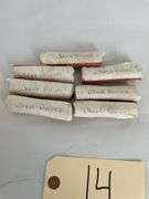 Rolls of Wheat Pennies - Lot of 8