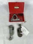 Pipe cutters and flaring tool