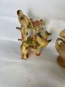 Boxes of Assorted Figurines, Clock, and Decorative Items