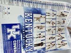Kentucky Wildcats Poster Lot with Belt Buckles