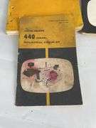 John Deere JD450 & 440 Crawler Manuals and Rain Gauge