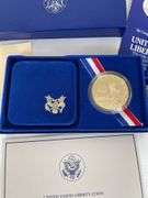1986 Liberty Silver Dollar (Ellis Island Gateway to America) Proof
