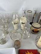Mixed Lot of Drinking Glasses, Thermal Cups, and Home Goods