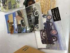 Model T Ford Memorabilia Lot: Magazines, Books, Rulers, Cast Iron Figure