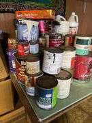 Variety of Paints and Stains