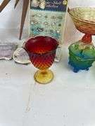 Starburst Wall Clock, Glassware and More
