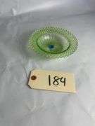Uranium Green Miss America Berry Bowl