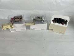 Arko 1/32 Scale Diecast Car Set - 1926 Pontiac, 1929 Ford, 1932 Ford