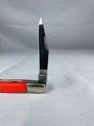 Kutmaster USA Two-Blade Pocket Knife with Orange Handle