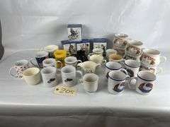 Mixed Lot of Coffee Mugs & Collectible Tankard Boxes