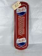 Pepsi Cola Metal Thermometer