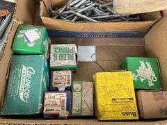 Assorted Bolts, Screws, Anchors and Fasteners